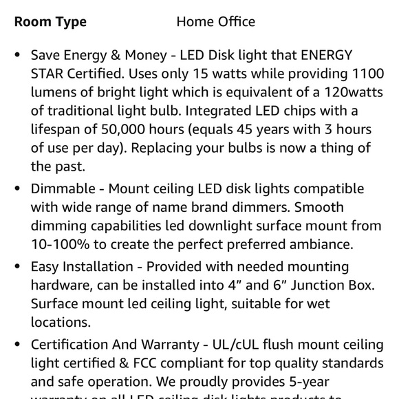 NWT Lunabode 7.5” Set of 6 Dimmable LED Disk Lights - Picture 5 of 8
